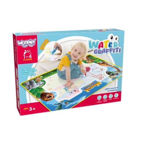 WOOPIE Mata Wodna do Malowania Safari Literki Cyferki