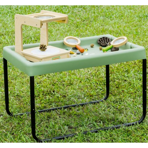 MASTERKIDZ Prostokątny Stolik Do Zabawy Piaskiem I Wodą Regulowana Wysokość