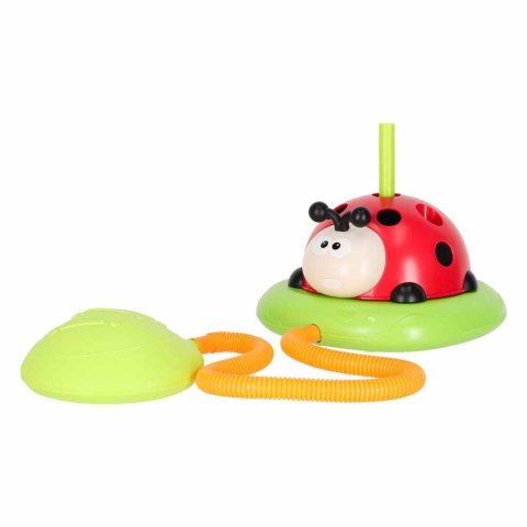 Gra zręcznościowa dla dzieci skakanka wyrzutnia rzut do celu biedronka 4w1