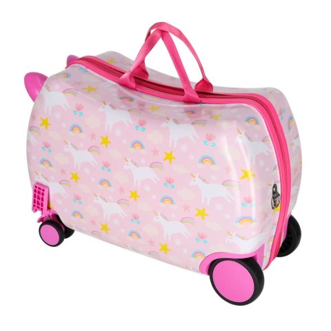 Walizka podróżna dla dzieci na kółkach bagaż podręczny jednorożec