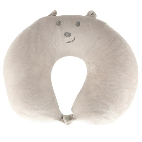 Poduszka podróżna 2w1 rogal pod kark do samolotu samochodu maskotka miś