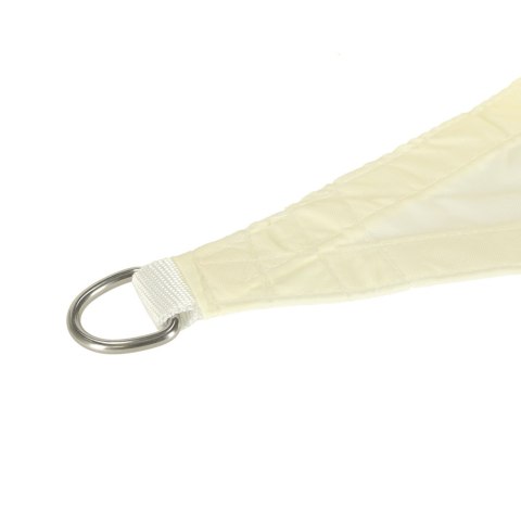 Żagiel przeciwsłoneczny LUARO ogrodowy tarasowy wodoodporny 4x4x4m trójkąt beżowy