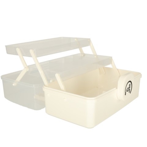 Organizer na leki pojemnik pudełko kasetka apteczka duży XL na zamek skrzynka 29x16x15cm