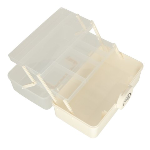 Organizer na leki pojemnik pudełko kasetka apteczka duży XL na zamek skrzynka 29x16x15cm