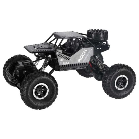 Samochód zdalnie sterowany na pilota RC Rock Crawler 4x4 LHC012 auto 2w1 czarny