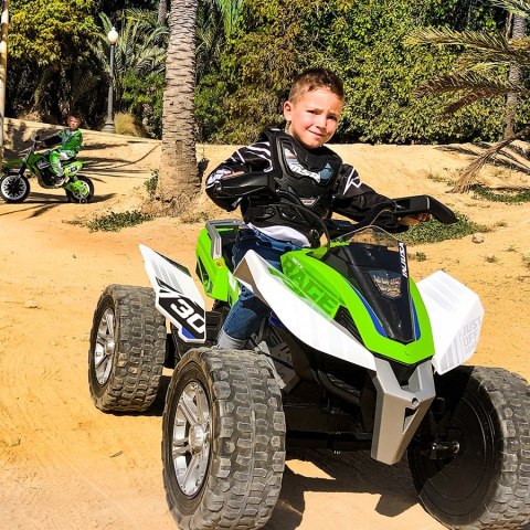 INJUSA DUŻY Quad Rage 24V Ekstremalny od 6 lat do 50kg