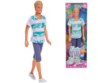 Simba Lalka Steffi Love Kevin w letnim stroju blondyn