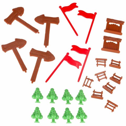 Tor wyścigowy samochodowy magnetyczny 2 pojazdy świecące 310 elementów