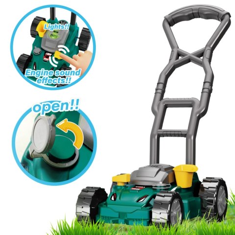 WOOPIE Kosiarka Ogrodowa Pchacz z Dźwiękiem i Światłem