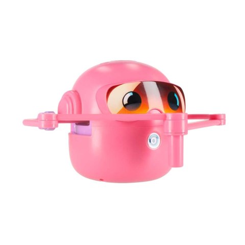 Zabawka interaktywna edukacyjna robot nauka rysowania fiszki mazaki różowy