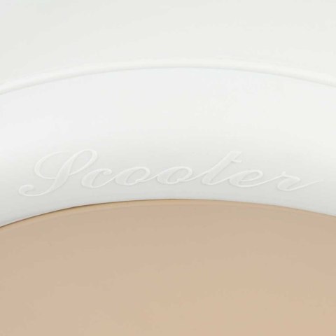 Jeździk grawitacyjny LED Swing Fix S4 świecące koła z muzyką grający 76cm złoto-biały max 100kg