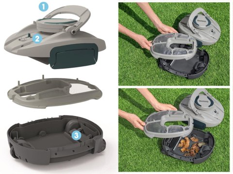 Bestway Bezprzewodowy odkurzacz basenowy AquaTronix G150 - czyści dno 58960