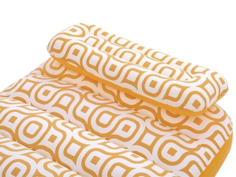 Bestway Materac plażowy Komfort Plus Deluxe 183x84cm oparcie + uchwyt 43836