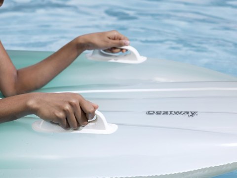 Bestway Materac plażowy z uchwytami TAHITI 183x71cm + torba plażowa 42072