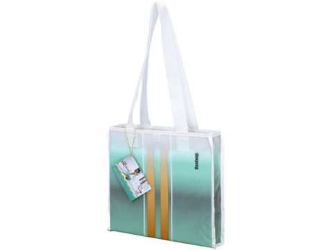 Bestway Materac plażowy z uchwytami TAHITI 183x71cm + torba plażowa 42072