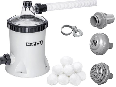 Bestway Pompa filtrująca do basenu 5678 l/h na kulki filtracyjne 58870