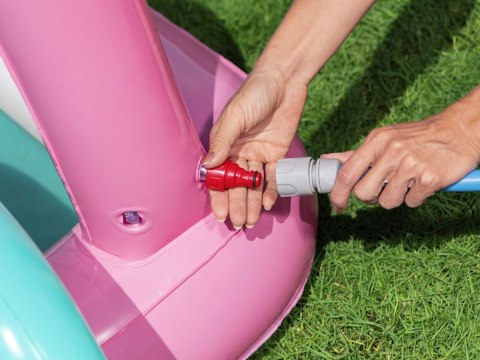 Bestway Wodny plac zabaw MOTYLEK 180x180x117cm + zjeżdżalnia i akces. 53175