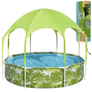 Bestway basen stelażowy z daszkiem 244x51 cm 56432