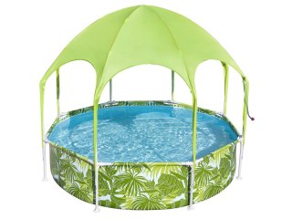 Bestway basen stelażowy z daszkiem 244x51 cm 56432