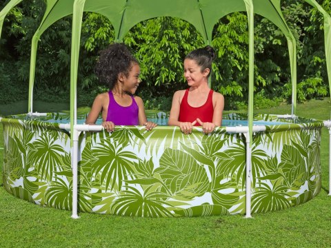 Bestway basen stelażowy z daszkiem 244x51 cm 56432