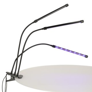 Lampa do roślin LED uprawy wzrostu panel 3 żarówki