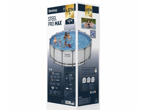 Bestway Basen STELAŻOWY 457x122cm 11w1 56438
