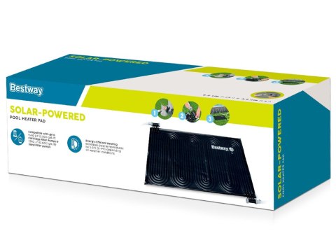 Bestway Mata solarna grzewcza do basenu 170x110cm 58423