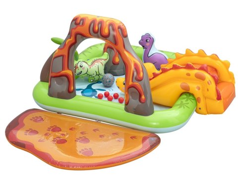 Bestway Wodny plac zabaw DINOZAURY 262x188x102cm zjeżdżalnia i akces. 53172