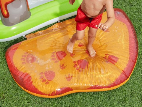 Bestway Wodny plac zabaw DINOZAURY 262x188x102cm zjeżdżalnia i akces. 53172