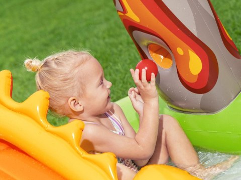 Bestway Wodny plac zabaw DINOZAURY 262x188x102cm zjeżdżalnia i akces. 53172