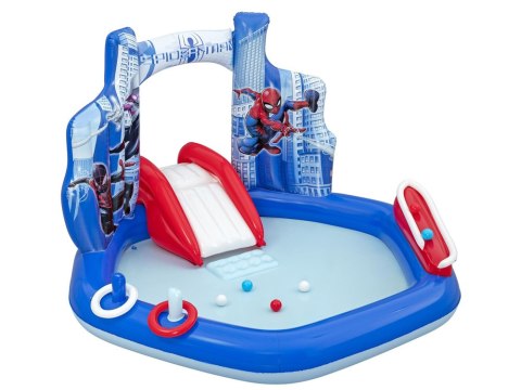 Bestway Wodny plac zabaw - zjeżdżalnia i zraszacz Marvel Spiderman 98793