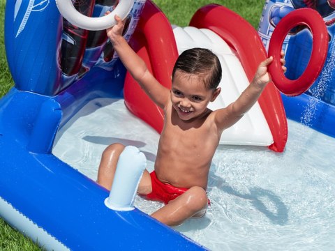 Bestway Wodny plac zabaw - zjeżdżalnia i zraszacz Marvel Spiderman 98793