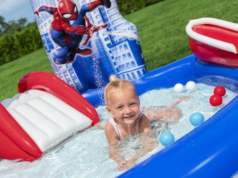 Bestway Wodny plac zabaw - zjeżdżalnia i zraszacz Marvel Spiderman 98793