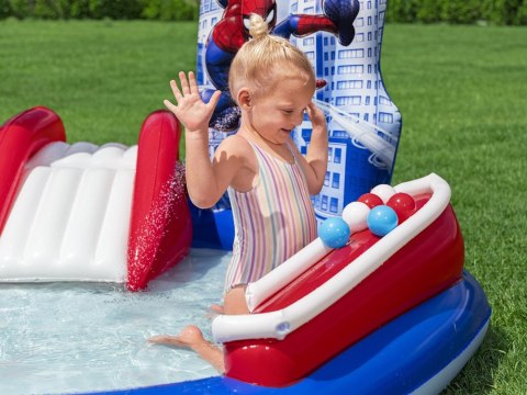 Bestway Wodny plac zabaw - zjeżdżalnia i zraszacz Marvel Spiderman 98793