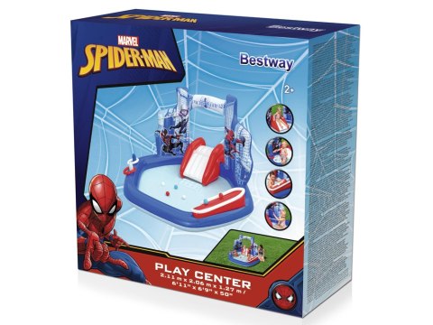 Bestway Wodny plac zabaw - zjeżdżalnia i zraszacz Marvel Spiderman 98793