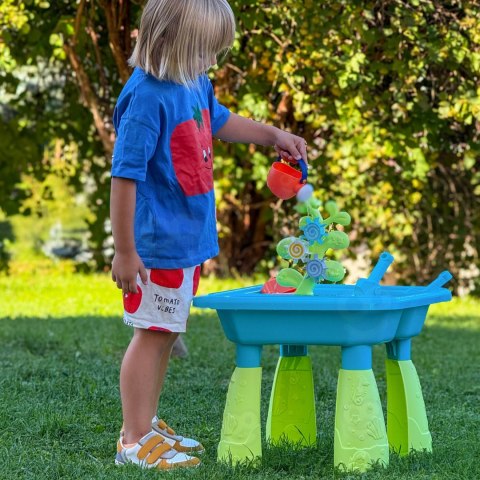 WOOPIE Stolik Wodny 2w1 Piaskownica 14 akc.