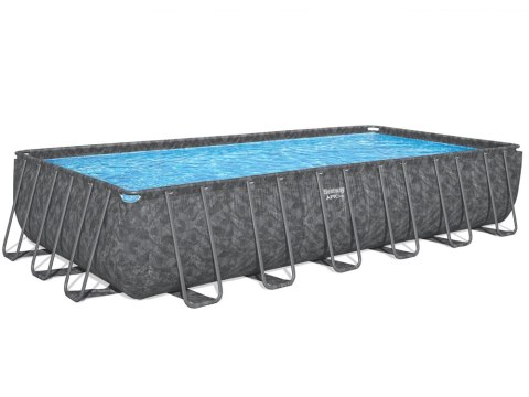 Bestway Basen stelażowy CAŁOROCZNY APX 365 732x366cm pompa drabinka 561KG
