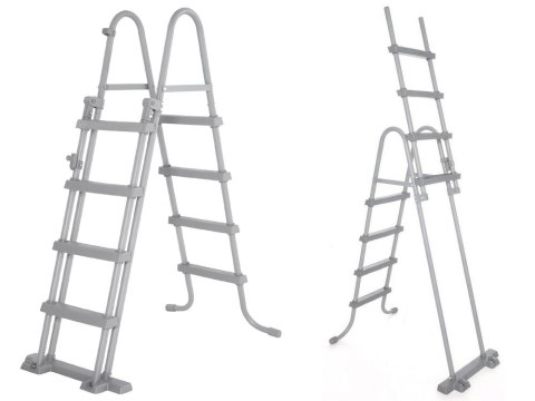 Bestway Basen stelażowy Splashview 488x244x122cm szary rattan 10w1 561MB