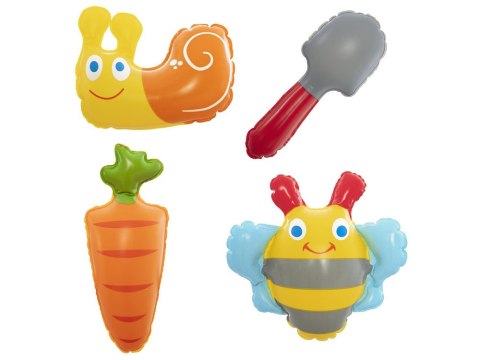 Bestway Suchy basen z kulkami KWIATOWY 102x25cm + 50 piłek i zabawki 52466