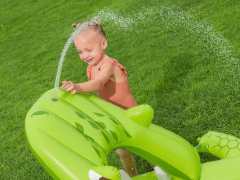 Bestway Wodny plac zabaw KROKODYL 234x163x87cm + zjeżdżalnia i akces. 53169