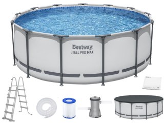 Bestway basen stelażowy 396x122cm 8w1 5618W