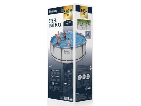 Bestway basen stelażowy 396x122cm 8w1 5618W