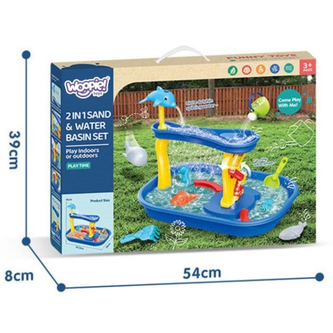 WOOPIE Stolik Wodny Wodospad Delfinek 11el.