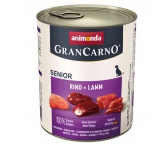 Animonda GranCarno Senior Wołowina I Jagnięcina 800g