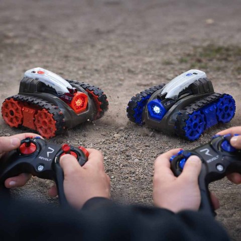 Autka na gąsiennicach na pilota RC REVOLT TG1004T Battle Tanks Pojedynek Laserowy 2.4GHz LED Efekty Dźwiękowe Off-Road