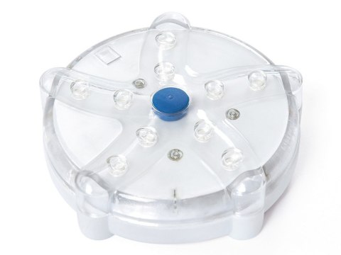 Basen stelażowy Bestway 610x366x122 deska 10w1 pompa drabinka + LED 56719