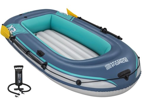Bestway Dmuchany ponton TREK X2 do 250kg 232x118cm + wiosła i pompka 61153