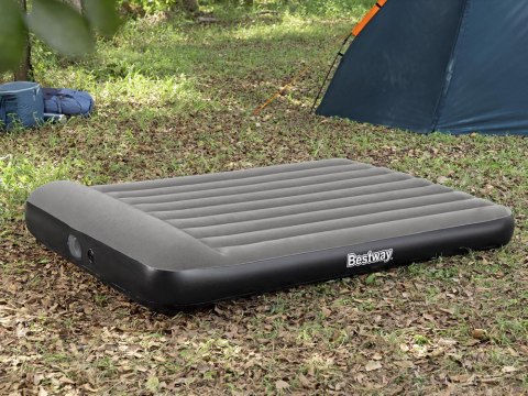 Bestway Materac welurowy samopompujący 2os. QUEEN Tritech 203x152cm 671BS