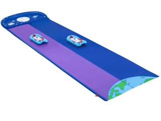 Bestway Podwójny ślizg wodny KOSMOS Długi - 4,88m + 2x ponton RAKIETA 52642