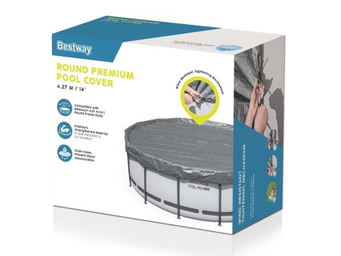 Bestway Pokrywa na basen 427 cm LINIA PREMIUM 58950